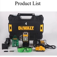 DEWALT DW089LG New Brushless Cordless Green Crossline Laser Level with 12V Lithium Battery Automatic