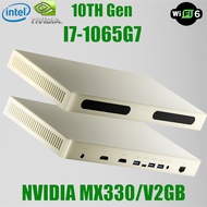 Intel เกมเมอร์เคฟูใหม่2024คอร์ I7 10TH เจนเนอ I3-1005G1 I5-1035G1 I7-1065G7 Windows 11 DDR4-8G 16กรัม32กรัม SSD 512กรัม1TB MiniPC 2024 WIFI6ใหม่คอมพิวเตอร์ขนาดเล็กคอมพิวเตอร์เดสก์ท็อปเกม