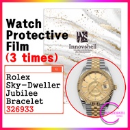 kr_Protection Films for Rolex Sky-Dweller Jubilee Bracelet 326933 (3 times) / Scratch & Contaminatio