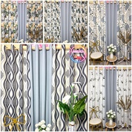 GRAY SEMI BLOCKOUT CURTAIN 5FT TO 8FT LENGTH