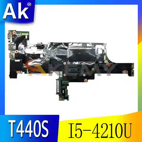 For Lenovo ThinkPad T440S Mainboard NM-A051 I5-4300U I7-4600U N14M-GS-S-A1 1G 04X3976 Motherboard Fu