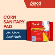 Blood Sanitary Pads 卫生棉 Made With 100% Corn (25cm | 29cm | 33cm | 41cm) | Tuala Wanita Jagung Ultra-