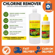 Aqua Gold Anti-Chlorine Aquarium Water Conditioner Dechlorinator Chlorine Remover
