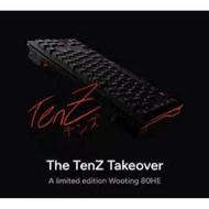(Ready Stock)Wooting 80HE TENZ Takeover Edition Magnetic Keyboard(Brand new)