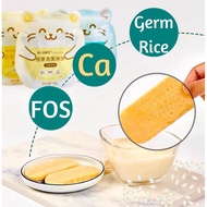 Momzoom Rice Puff Biscuit/Cracker for 6M+ Babies Healthy Teether Snacks 35g