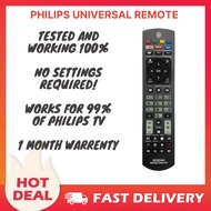 PHILIPS TV Remote Control Universal Replacement Works for 99% of Philips TV [SG LOCAL STOCK]