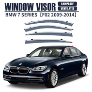 Suitable for BMW/7 Series Long Axis Rain Baffle Rain Eyebrow BMW 7 Series Window visor Ready Stock H