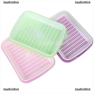 EmpRichRick Hydroponics Seed Germination Tray Seedling Tray Sprout Plate Grow Nursery Tray
