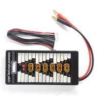 Padarsey XT60 Parallel Charging Board 2S-6S Lipo Battery Charger Plate with 4mm Bullet Banana Connec