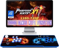 10000 Games in 1 Pandora Box Arcade Game Console ， Box 3D Double Stick，WiFi Function to Add More Gam