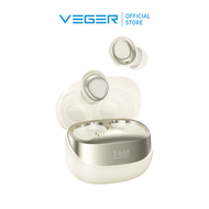 หูฟังบลูทูธ VEGER VE-20T หูฟัง Bluetooth V5.4 IPX4 หน้าจอ LED ตัดเสียงรบกวน ระบบควบคุมแบบสัมผัส รับป