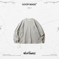(Sold) GOOPIMADE x WILDTHINGS Wide L/S Tee - L-Gray 2