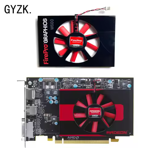 New For AMD Radeon R7 350E HD8740 8730 7770 7750 7730 Graphics Card Replacement Fan PLA06010B12H