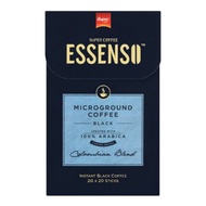 Super Essenso Microground Colombian Blend Instant Black Coffee 20 Sticks x 2g