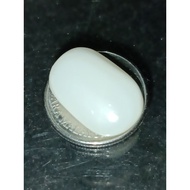 Batu karang putih white coral marjan cabochon