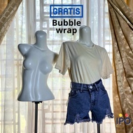 Slanted Mannequin for Women's Clothes and Pants | Lingrie mannequin | Crop top mannequin | Female Ma