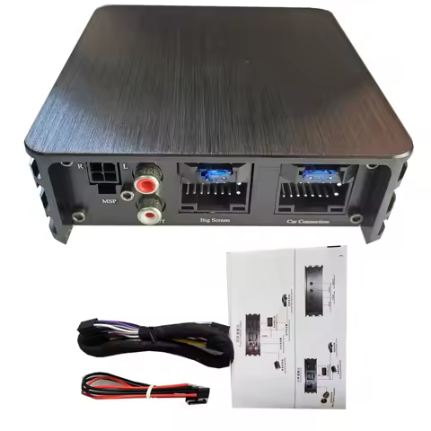 Car Audio Amplifier 360W DSP Audio Power Amplifier 6channel For 16pin android head unit android ster