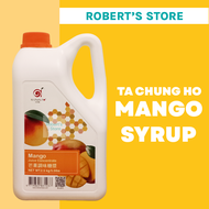 Mango Syrup 2.5 kg - Ta Chung Ho Brand  for Milk Tea, cold desserts, bakeshop, pastry
