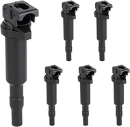 Set of 6 Ignition Coil Pack Compatible with BMW 128I 135I 320I 323I 325CI 325I 325XI 328I 330I 528I 