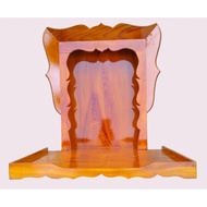 Wooden altar, wall-mounted altar