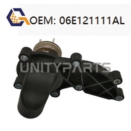 Car Accessories Coolant Thermostat Housing Assembly For AUDI A4 S4 A5 Q5 A6 C6 Q7 A8 VW Touareg 6E12