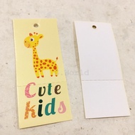 [G. World]..Clothing Tag-Giraffe