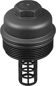 X AUTOHAUX 6740217339 Engine Oil Filter Housing Cap Cover for Volvo V70 MK2 2000-2007 for Volvo S60 
