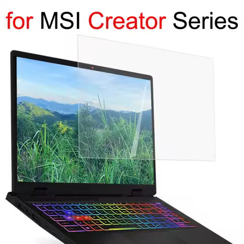 Screen Protector for MSI Creator 16 A16 AI M16 15 17 Z17 HX CreatorPro X18 C14V A14V 15.6 HD Clear G