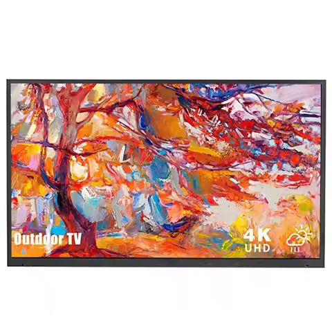 LED TV 55 Inches 4k Smart Waterproof IP55 Outdoor TV Full Sun High Brightness Screen for Terrace