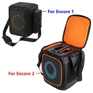Travel Carrying Case for JBL Partybox Encore 2 Essential, Carrier Storage Bag with Accessory Pockets