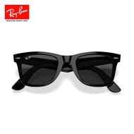 HITAM New 100% Original Ray-Ban Sunglasses Wayfarer RB4165 Sunglasses Black men women Ori green