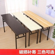 Slim Folding Table Rectangular Long Table Conference Table Narrow Training Table Restaurant MN0H