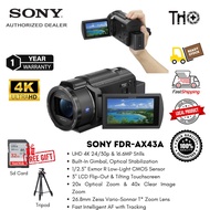 Sony FDR-AX43A 16.6MP 20x Optical Zoom UHD 4K Handycam Camcorder ( 1 Year Warranty )