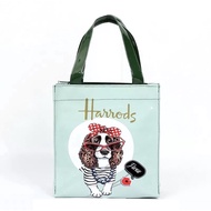 🅾︎🆅🅴🆁🅂🄴🄰 Harrods London UK 🇬🇧 hand carry lunch office work telekung tote shoulder bag paris french dog puppy british