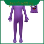Mcdonald's Ghost Face Onesie Purple Cartoon Kids Costume For