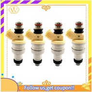 【W】4PCS -081  Injector for  B2200 2.2L I4 1990-1993 F2G8-13-250 84212111