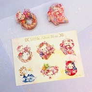 Little Alice Blue 日本新年幸福貼紙