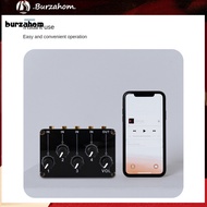 BUR_ Audio Mixer Stereo Sound Independent Adjustable Extended Control Tuning Low Noise Line Mixer Mini Sound Mixer Studio Supplies