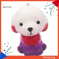 [AM] Squishy Toy Squishy Lovely Shape Relieve Stress Multi-Color Squeeze Dog Kids Toy Home Decoration