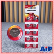 แพ็ค10ก้อน PANASONIC LR-44PT/2B5 ถ่าน ถ่านกระดุม LR44 A76 AG13 L1154F 1.5V Alkaline Battery ของใหม่ของแท้บริษัท เอไอ-ไพศาล +++