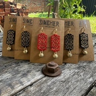 Tribal Earrings / Beaded Earrings / Handsewn Earrings / Borneo / Anting-anting manik / manik / Sabah