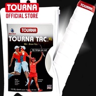 Overgrip กริปพันด้ามไม้เทนนิสและไม้แบดมินตัน TOURNA TAC แบบหนึบ Tour Pack 10 XL grips on roll   BADM