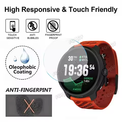 Tempered Glass Protective Film Guard For Suunto Race 2/Race S Screen Protector Cover For SUUNTO Run/