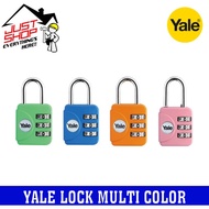 YALE Luggage Lock 3-Digit Combination YP1/28/121/1O