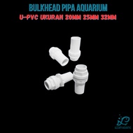 [20mm 25mm 32mm] Bulkhead Nut Tower 20mm 25mm 32mm Aquarium Water Tank Union Water Tank Hydroponic N