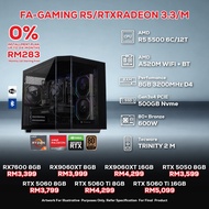 # DOTATECH FA-GAMING R5/RTXRADEON 3.3/M PC GAMING PACKAGE / 8GB DDR4 / 500GB SSD / R5 5500 + GPU OPT