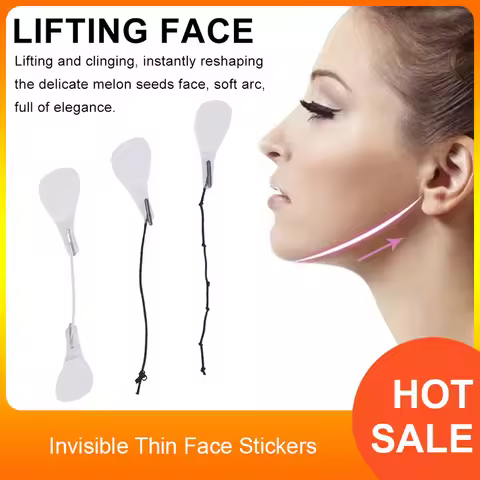 40Pcs/Set Invisible Thin Face Stickers V-Shape Face Facial Line Wrinkle Sagging SkinFace Lift Up Fas