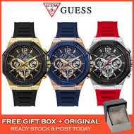 [ORIGINAL] GUESS Momentum Multifunction Watch Watches Men Jam Tangan Lelaki GW0263G1 GW0263G2 GW0263