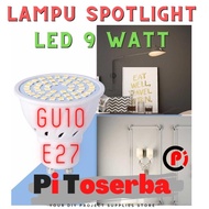 CAHAYA GU10 E27 9 Watt 9W LED Spotlight Yellow Light 80 LED
