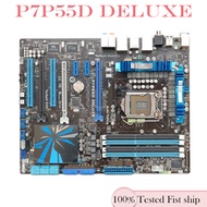 For ASUS P7P55D DELUXE Motherboard 16GB LGA 1156 DDR3 ATX Mainboard 100% Tested Fast Ship